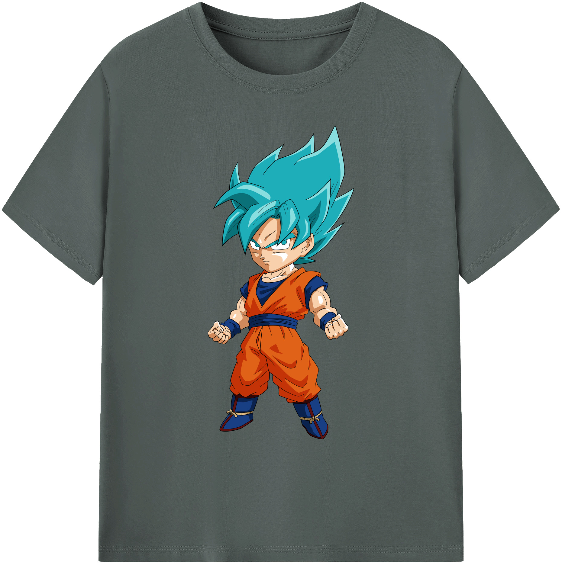 （画像用） ドラゴンボール 孫 悟飯（そんごはん）DRAGON BALL Son Gohan 綿100％ メンズ半袖Tシャツ｜肌触りやわらか＆通気性